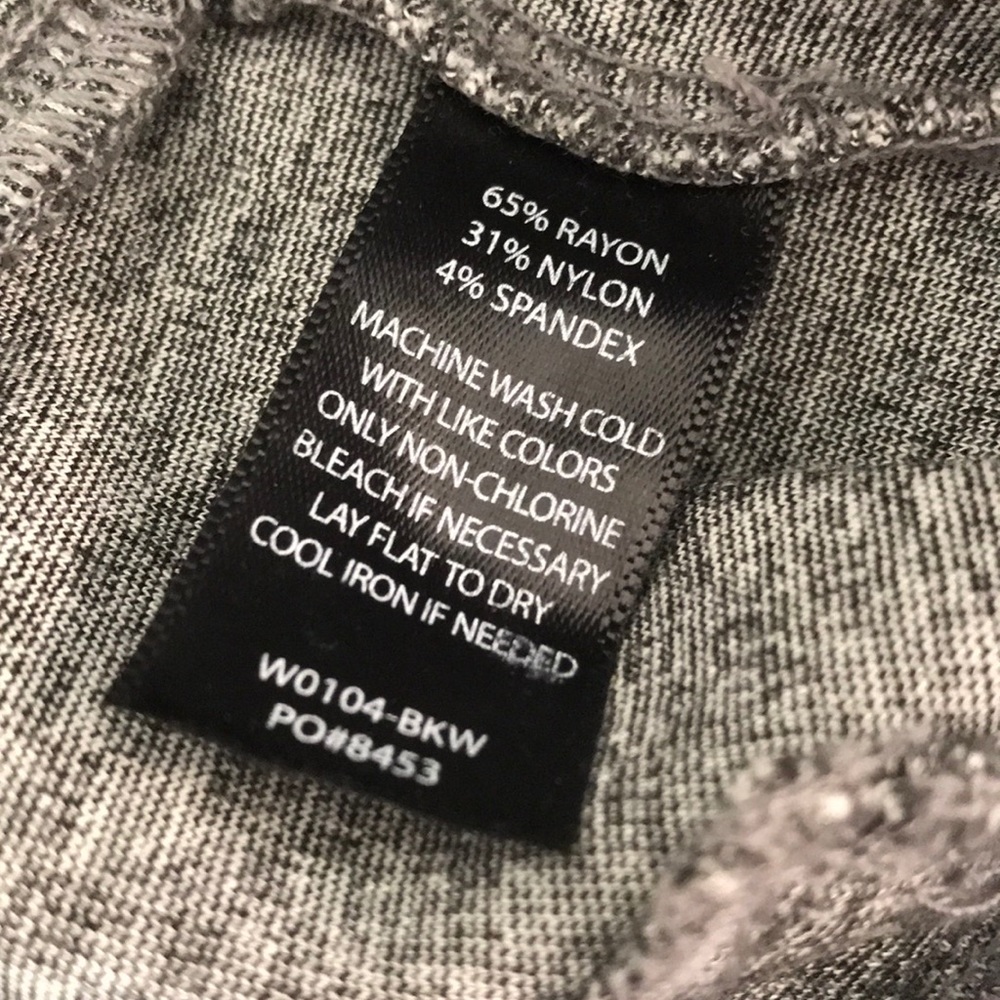 Betabrand Gray Mini Check Boot Cut Dress Pants S - Picture 9 of 10